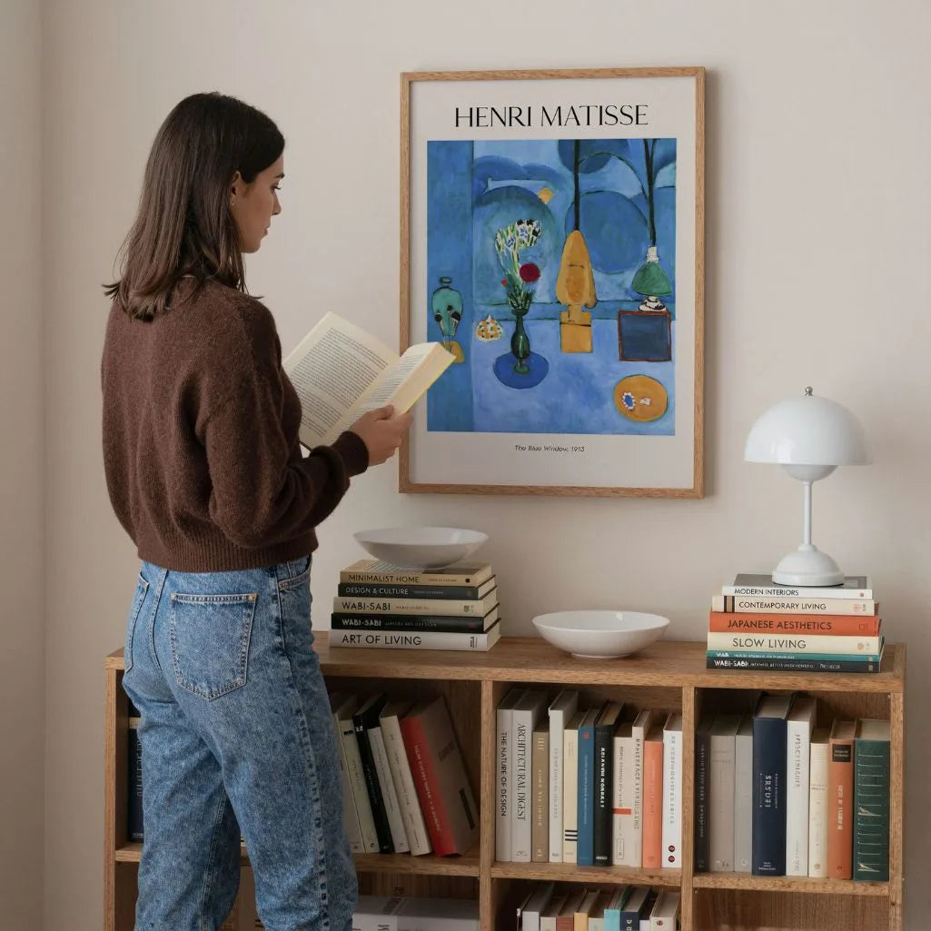 Henri Matisse The Blue Window Poster