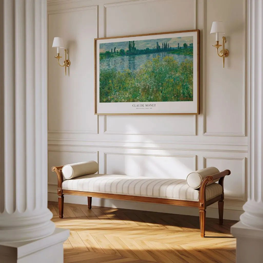 Claude Monet Banks of the Seine Poster