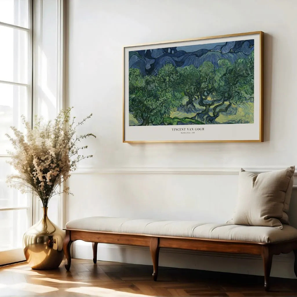 Vincent van Gogh The Olive Trees Poster