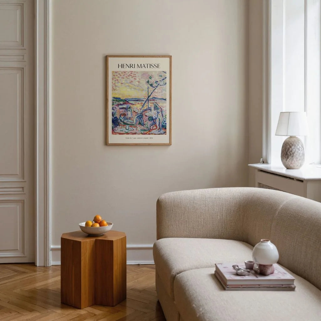 Henri Matisse Study for Luxe Poster