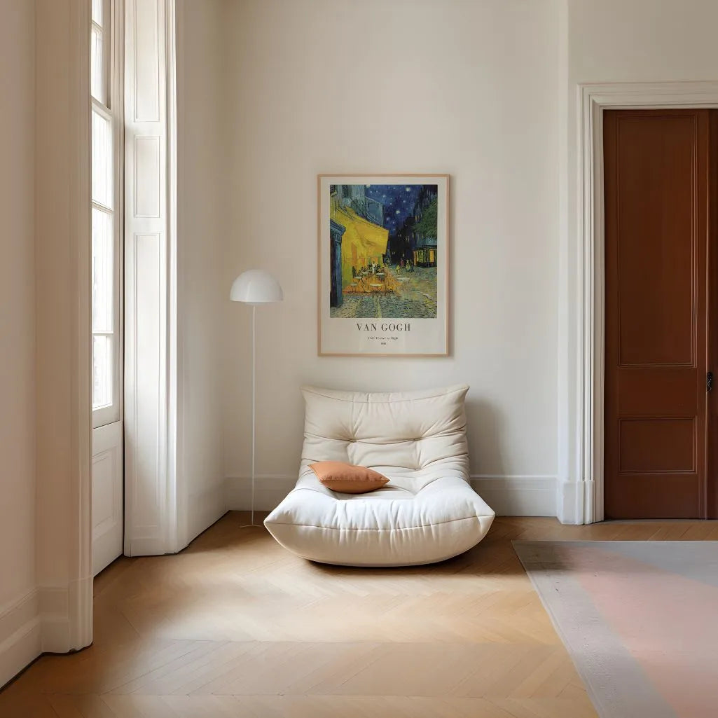 Van Gogh Café Terrace at Night Poster