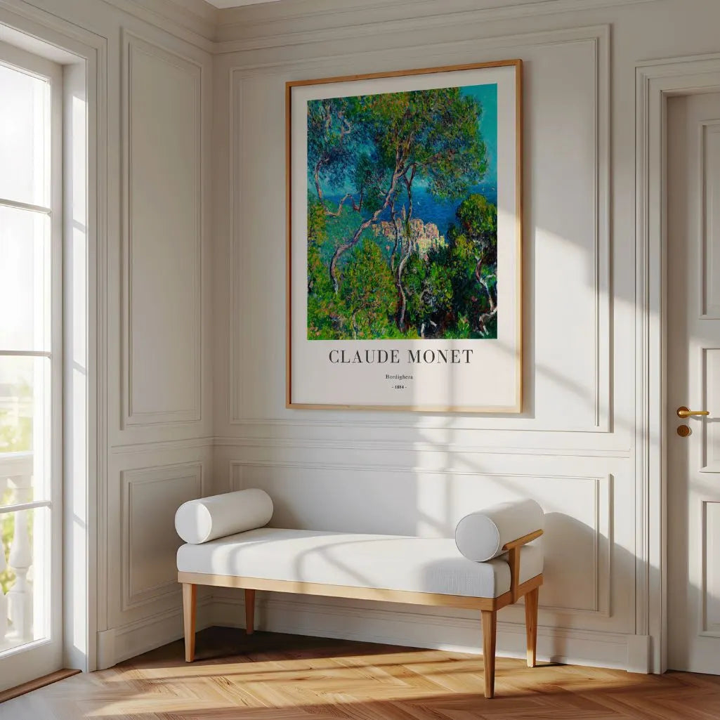 Monet Bordighera 1884 Poster