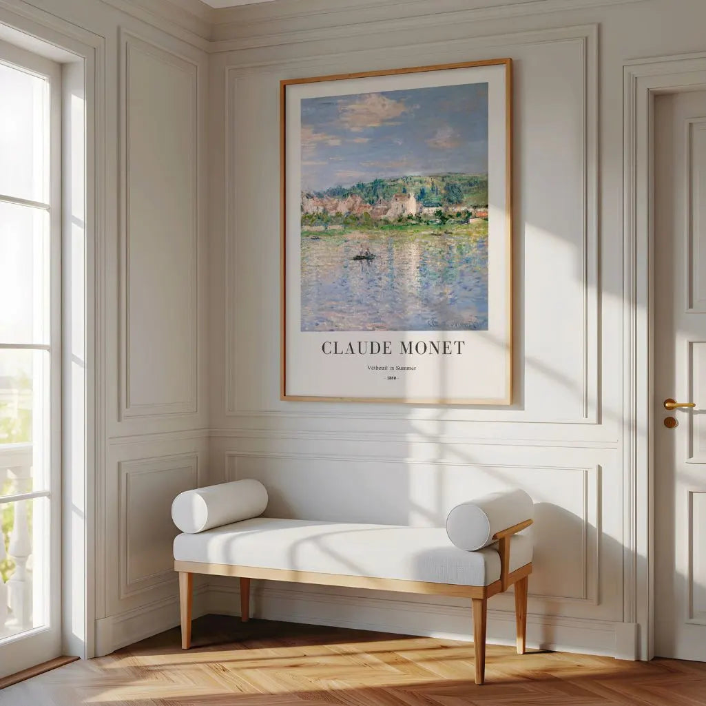 Claude Monet Vétheuil in Summer 1880 Poster