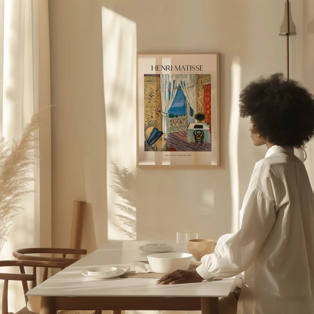 Matisse Interior with a Violin Case Poster