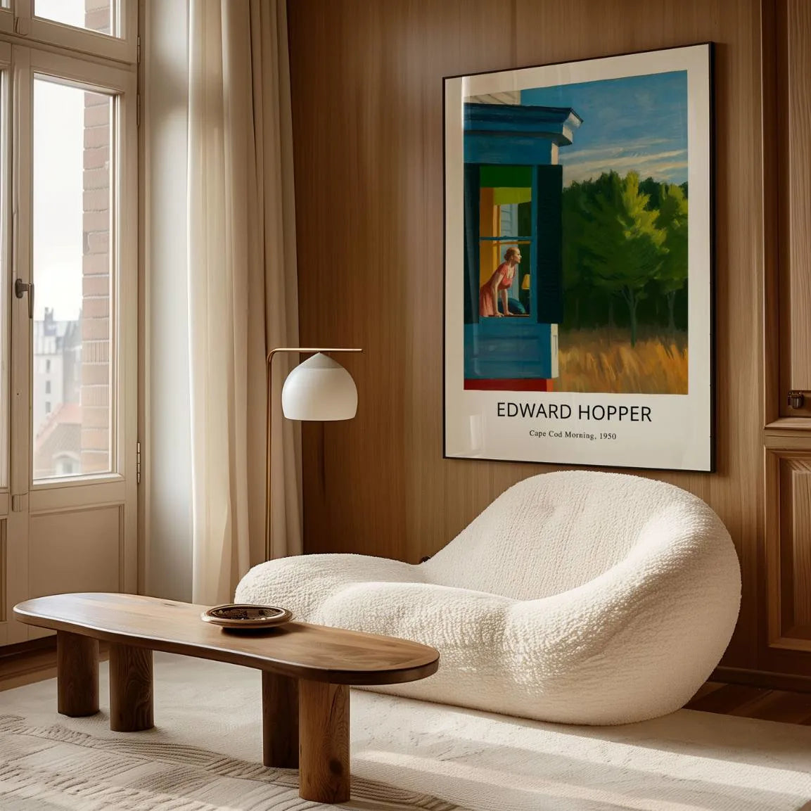 Edward Hopper Cape Cod Morning 1950 Poster