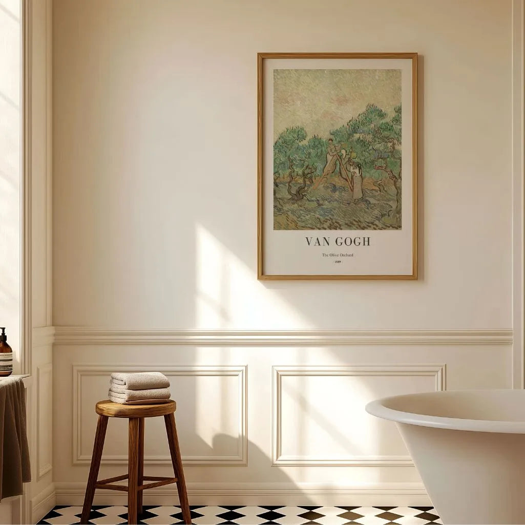 Vincent van Gogh Olive Orchard Poster