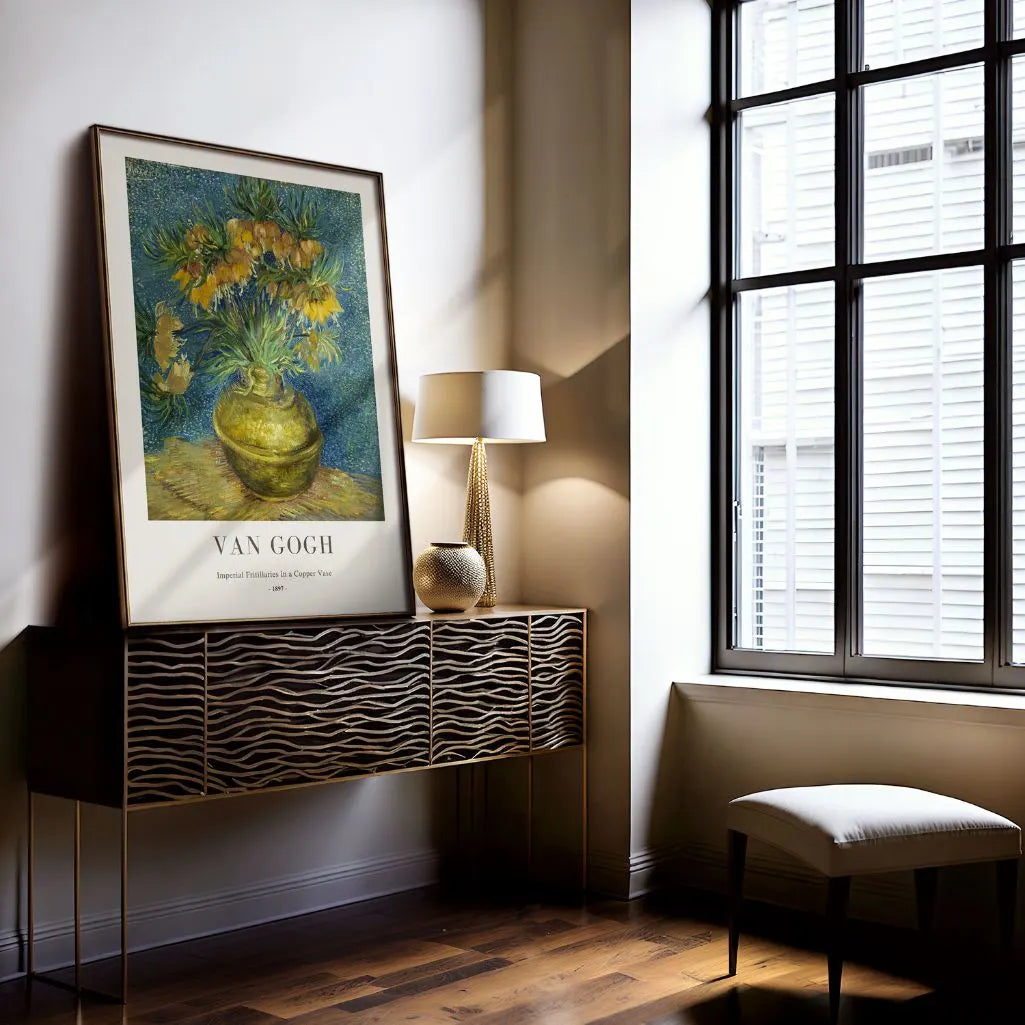 Vincent van Gogh Imperial Fritillaries Poster