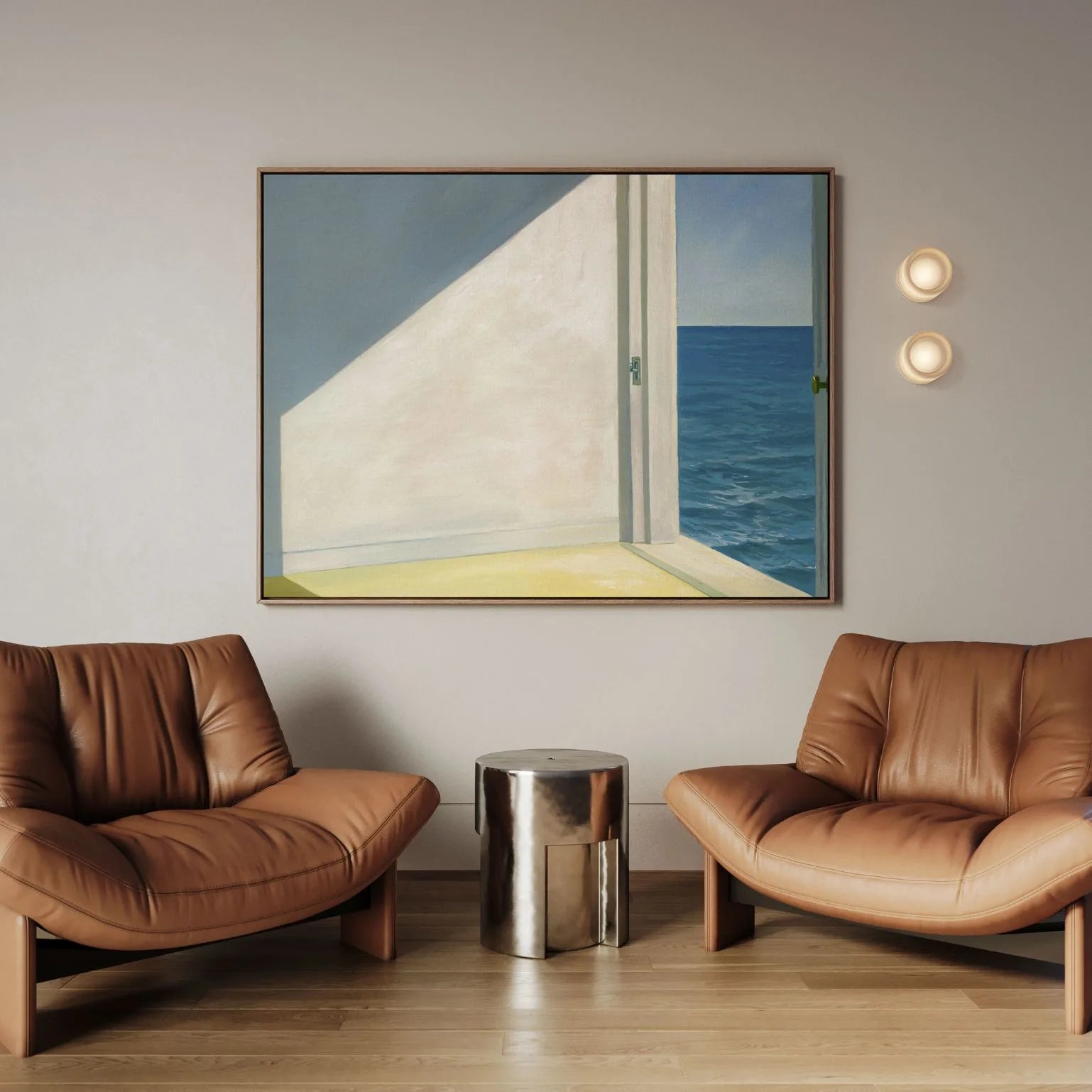 Framed Canvas Print Rooms by the Sea