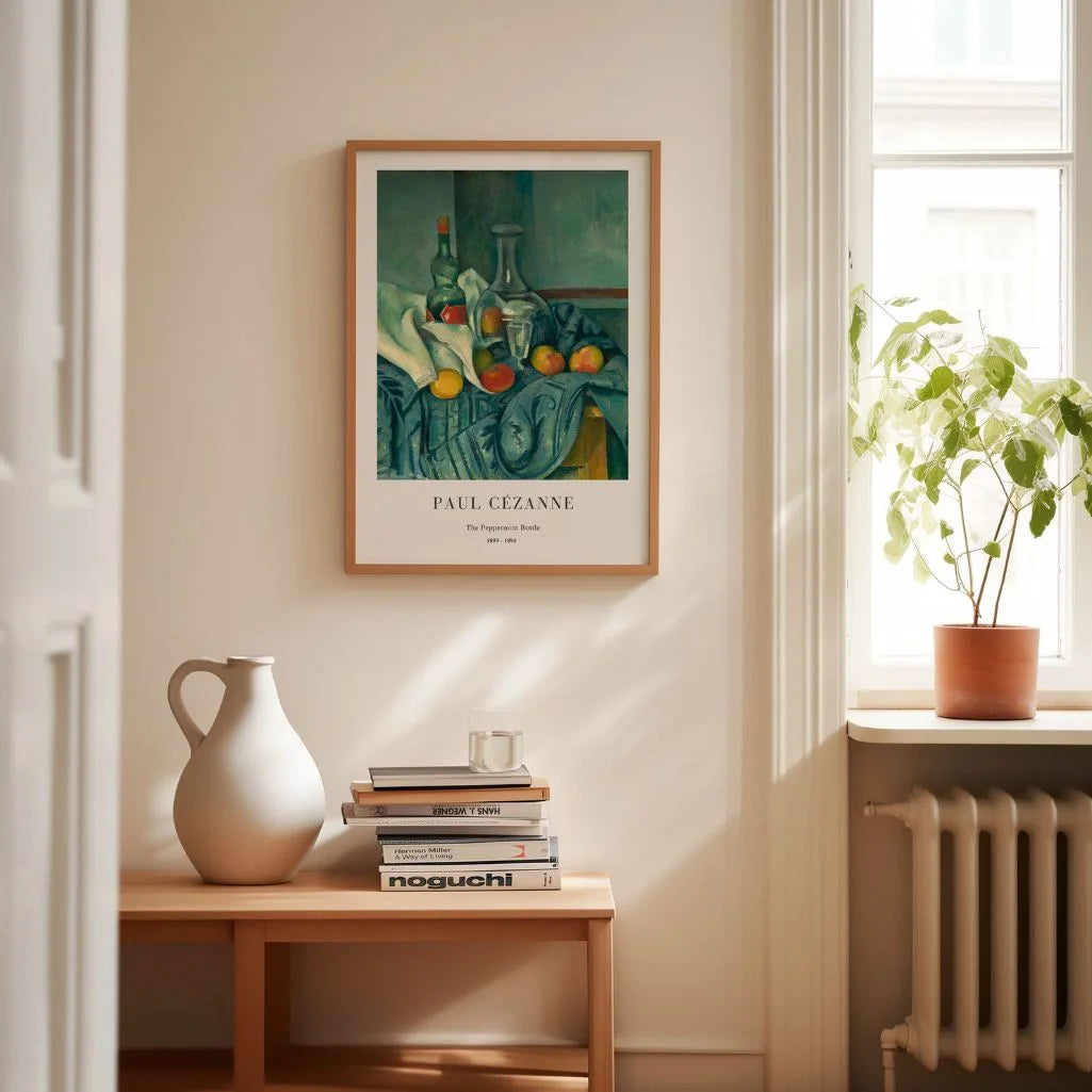 Paul Cézanne The Peppermint Bottle Poster