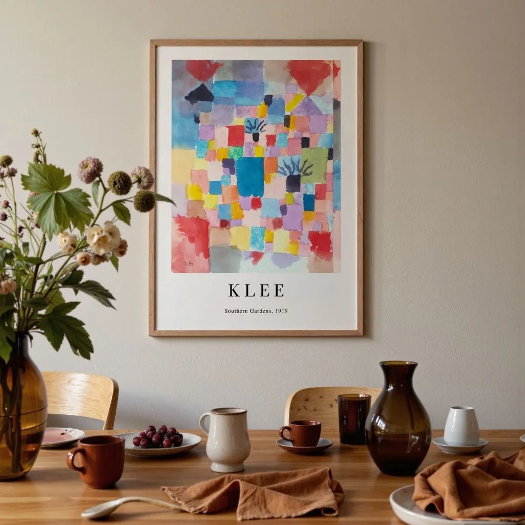 Paul Klee Southern Gardens Poster