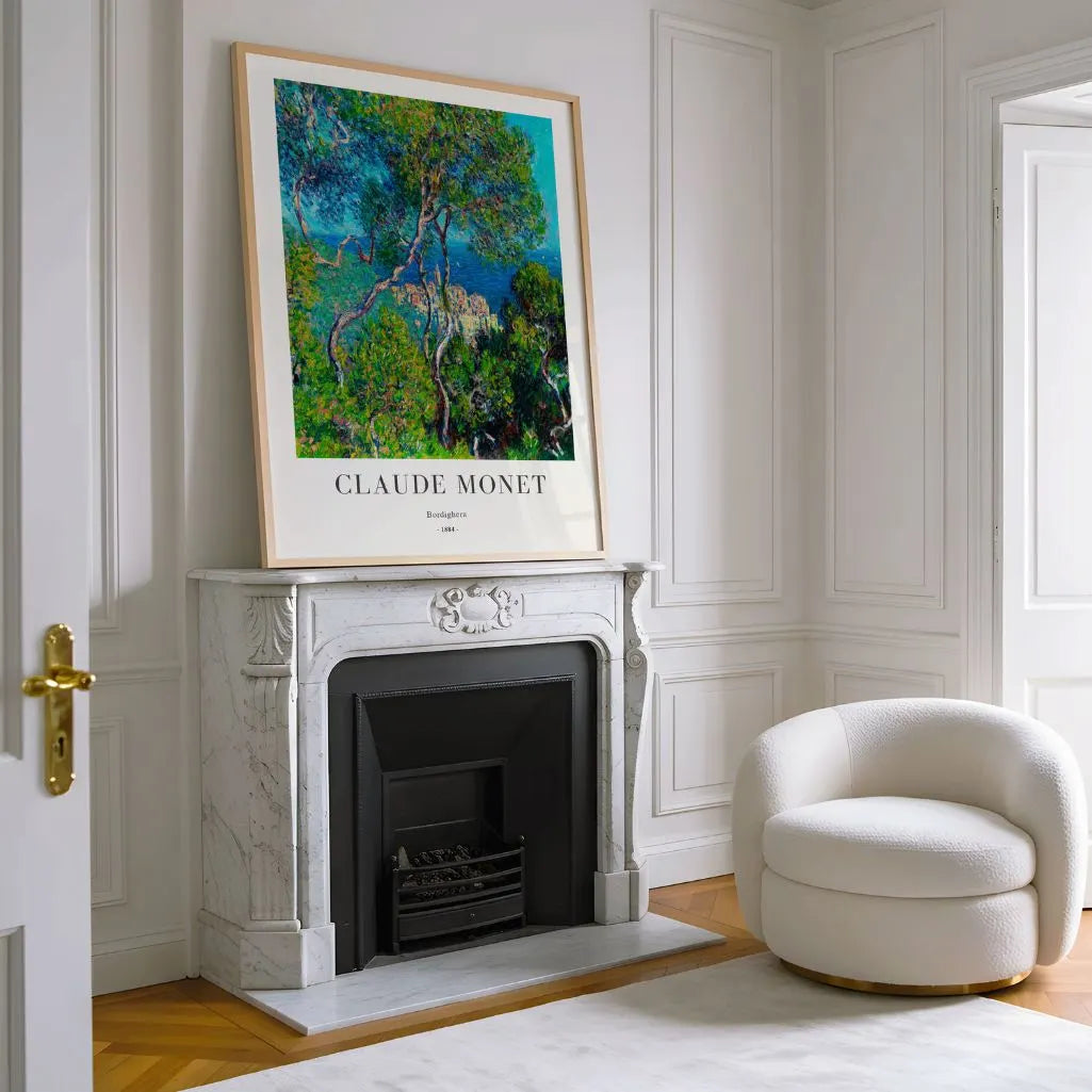 Monet Bordighera 1884 Poster