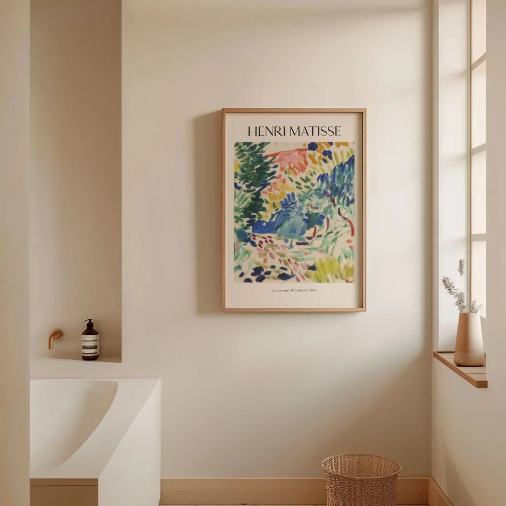 Henri Matisse Landscape at Collioure Poster