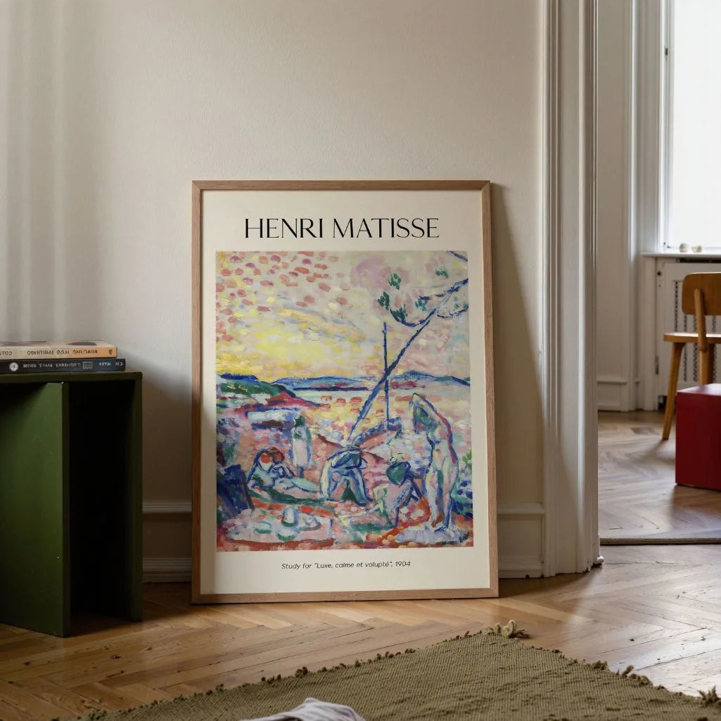 Henri Matisse Study for Luxe Poster