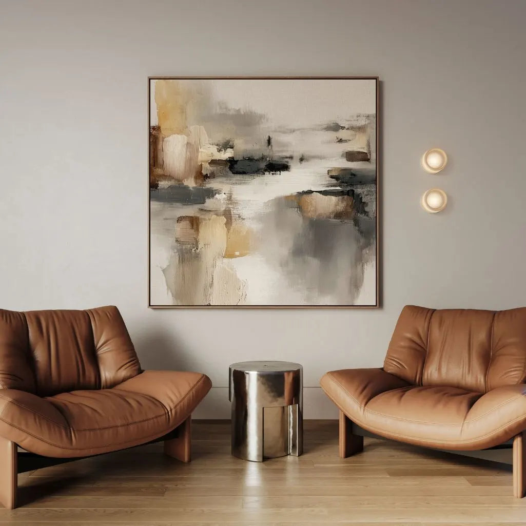 Framed Canvas Print Reflection