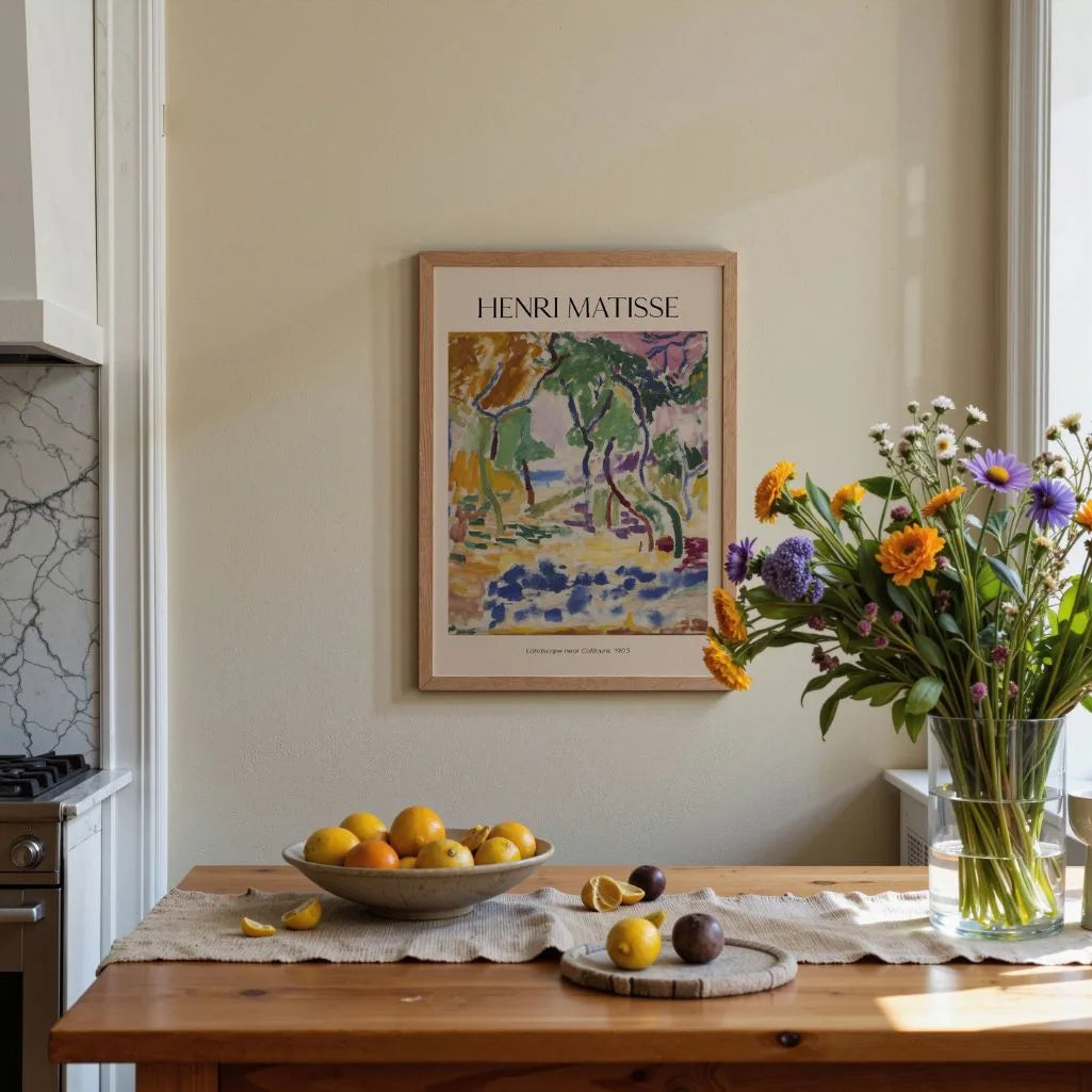 Henri Matisse Landscape near Collioure Poster
