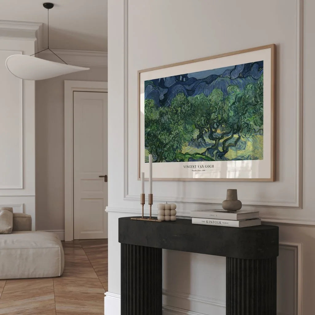 Vincent van Gogh The Olive Trees Poster