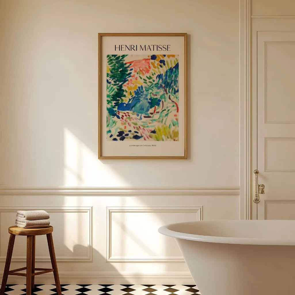 Henri Matisse Landscape at Collioure Poster