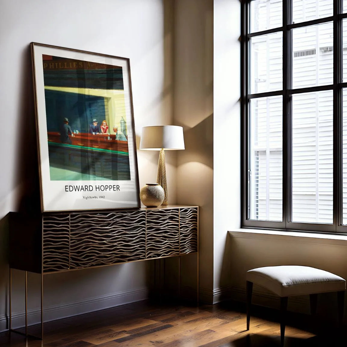 Edward Hopper Nighthawks 1942 Poster