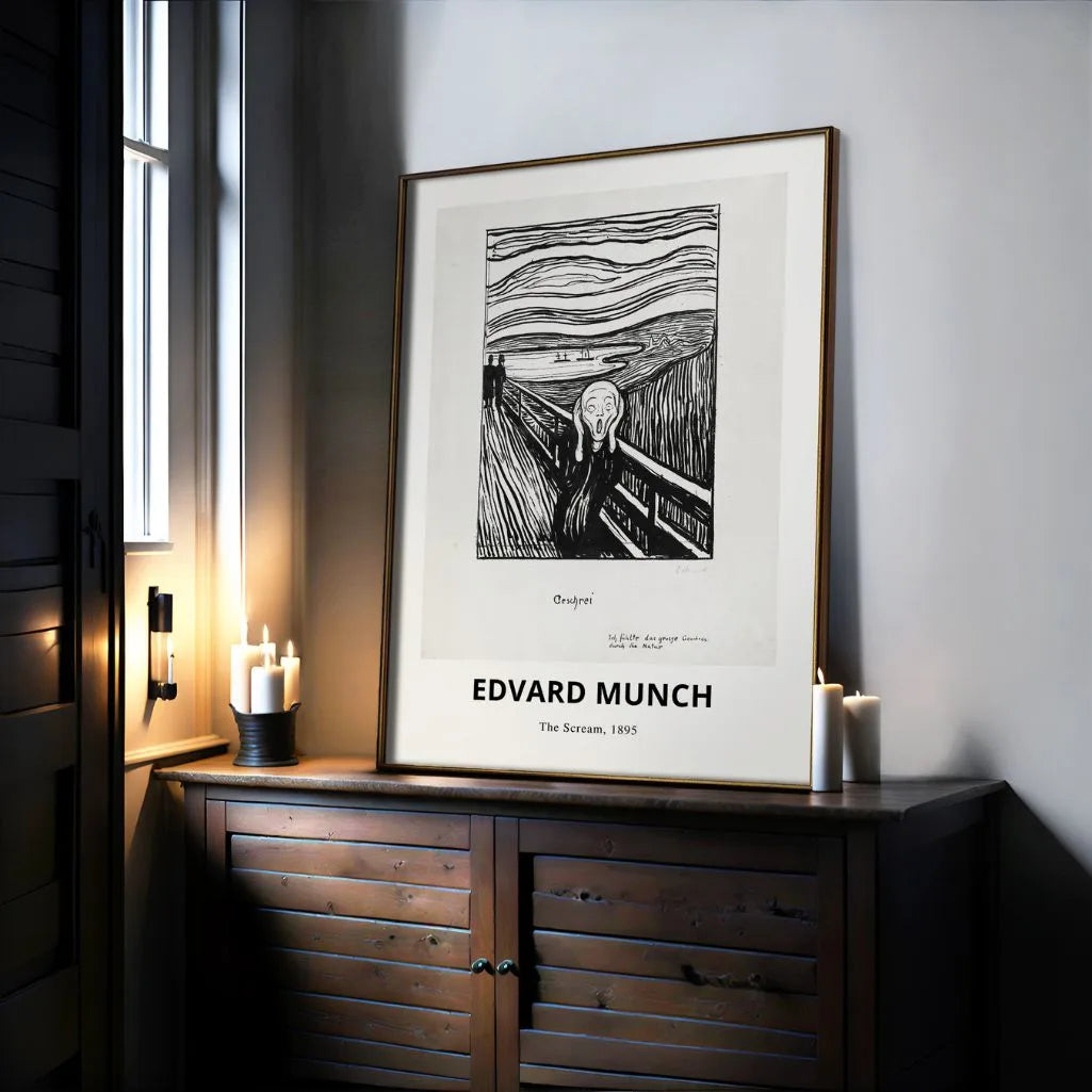 Edvard Munch The Scream Poster