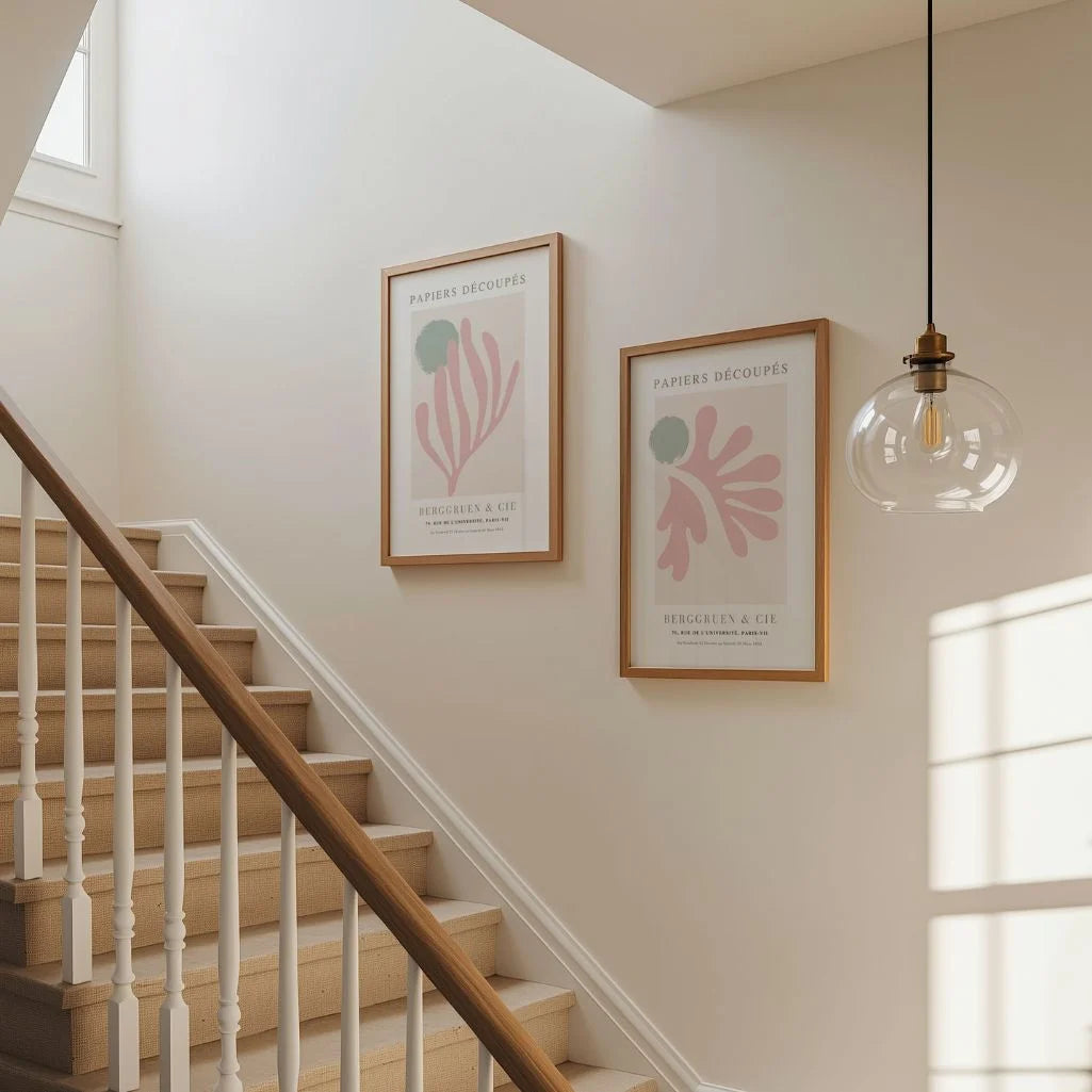 Matisse Soft Pink Forms – Set of 2 Posters