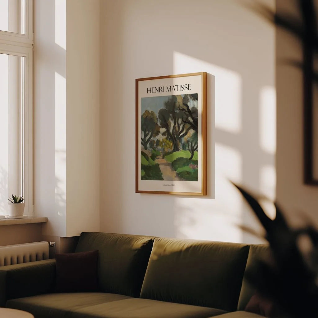 Henri Matisse Landscape Poster