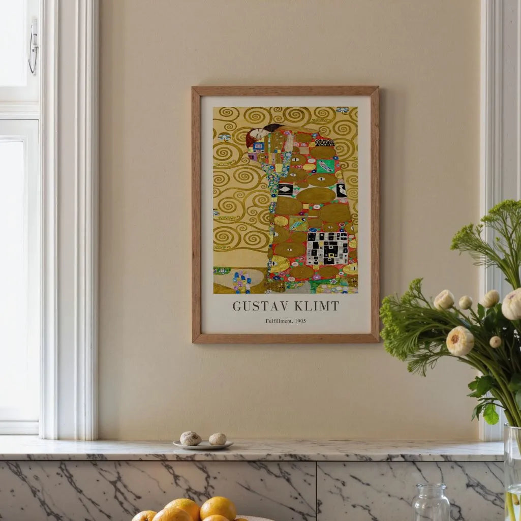 Klimt Fulfillment Poster