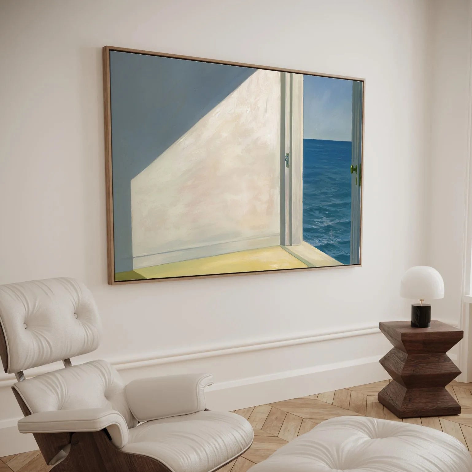 Framed Canvas Print Rooms by the Sea