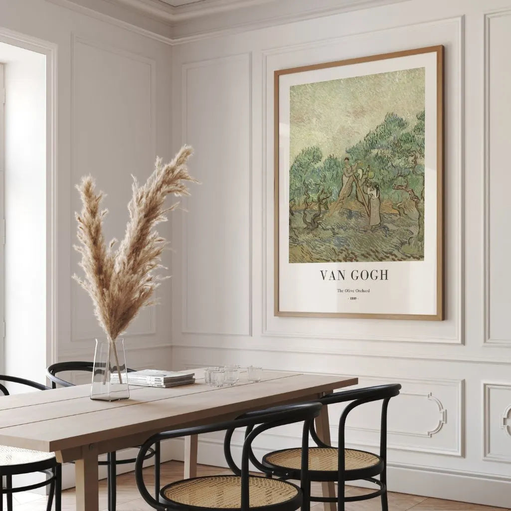 Vincent van Gogh Olive Orchard Poster