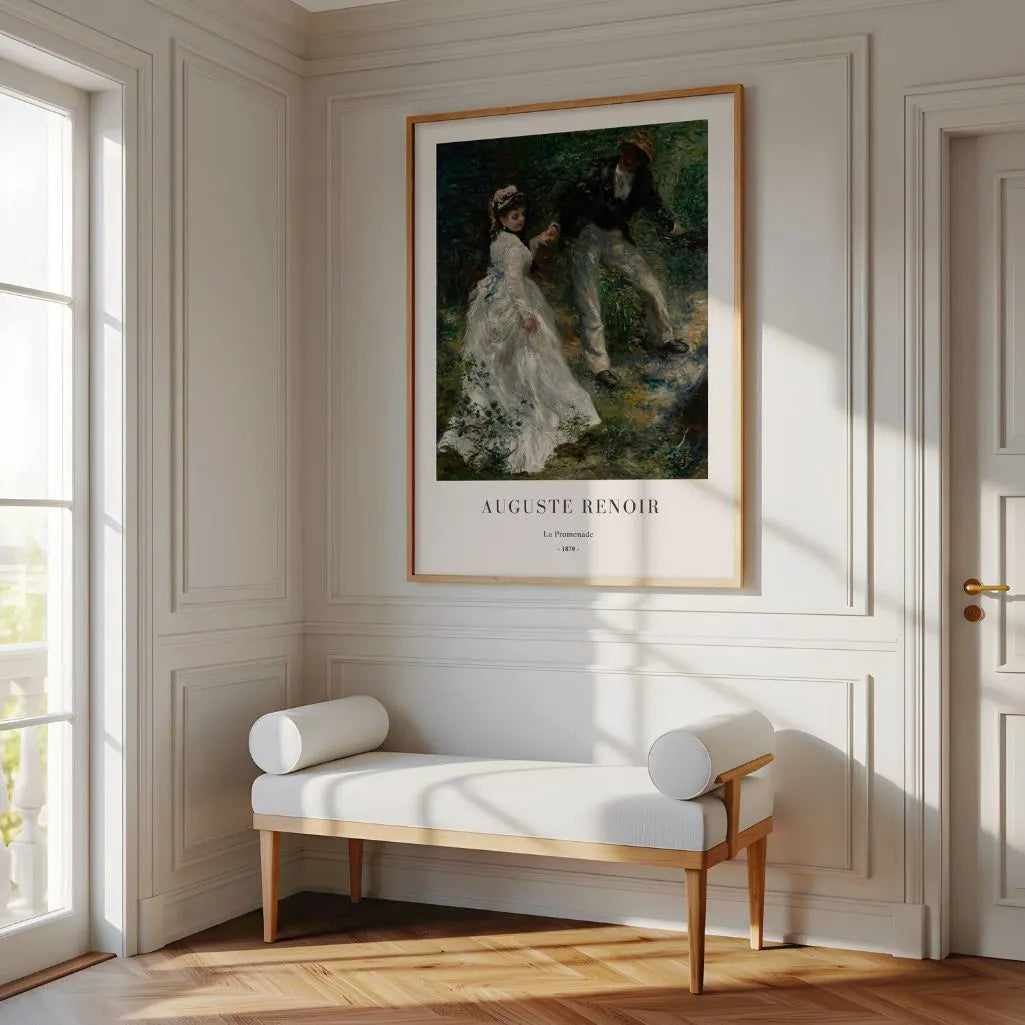Auguste Renoir La Promenade Poster