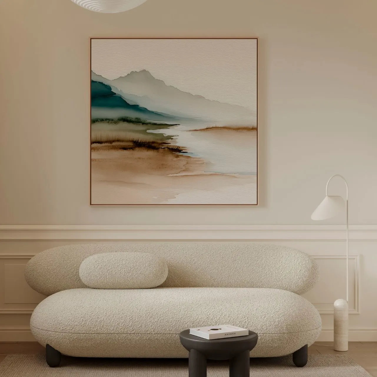 Framed Canvas Print Breath of Nature