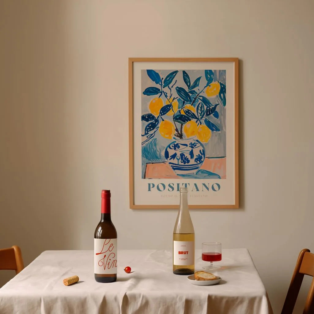 Positano Citrus Poster