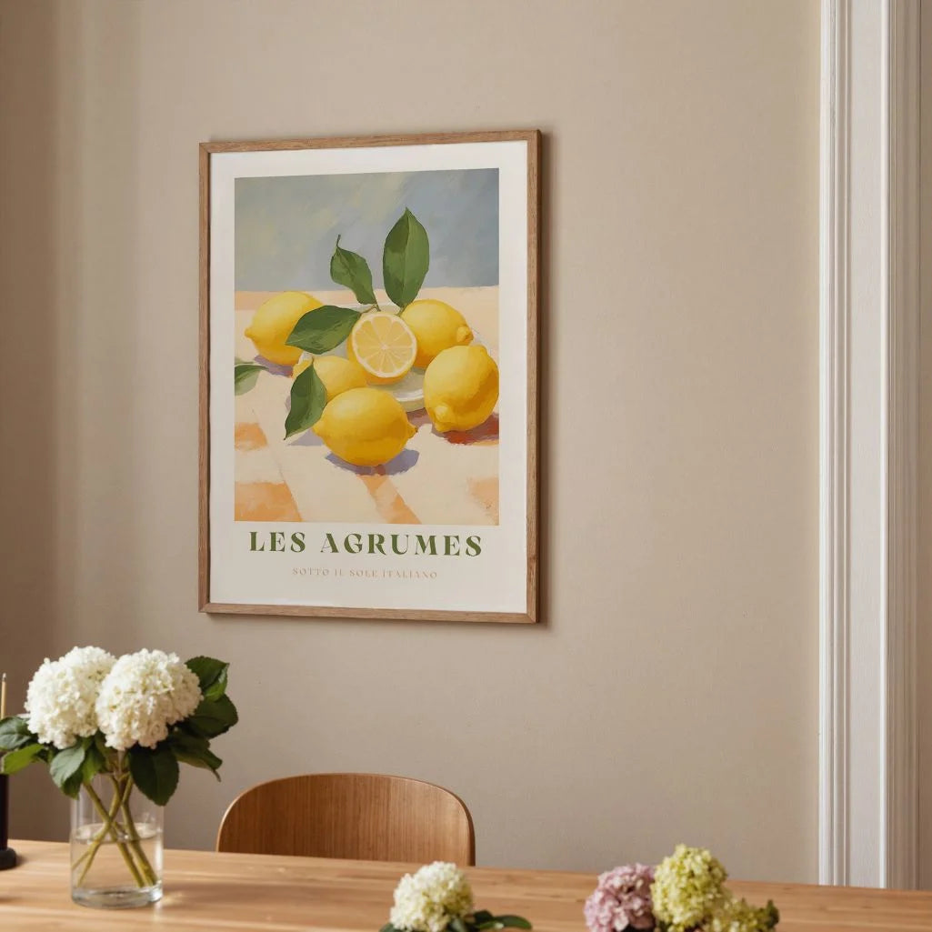 Les Agrumes Verde Lemon Poster