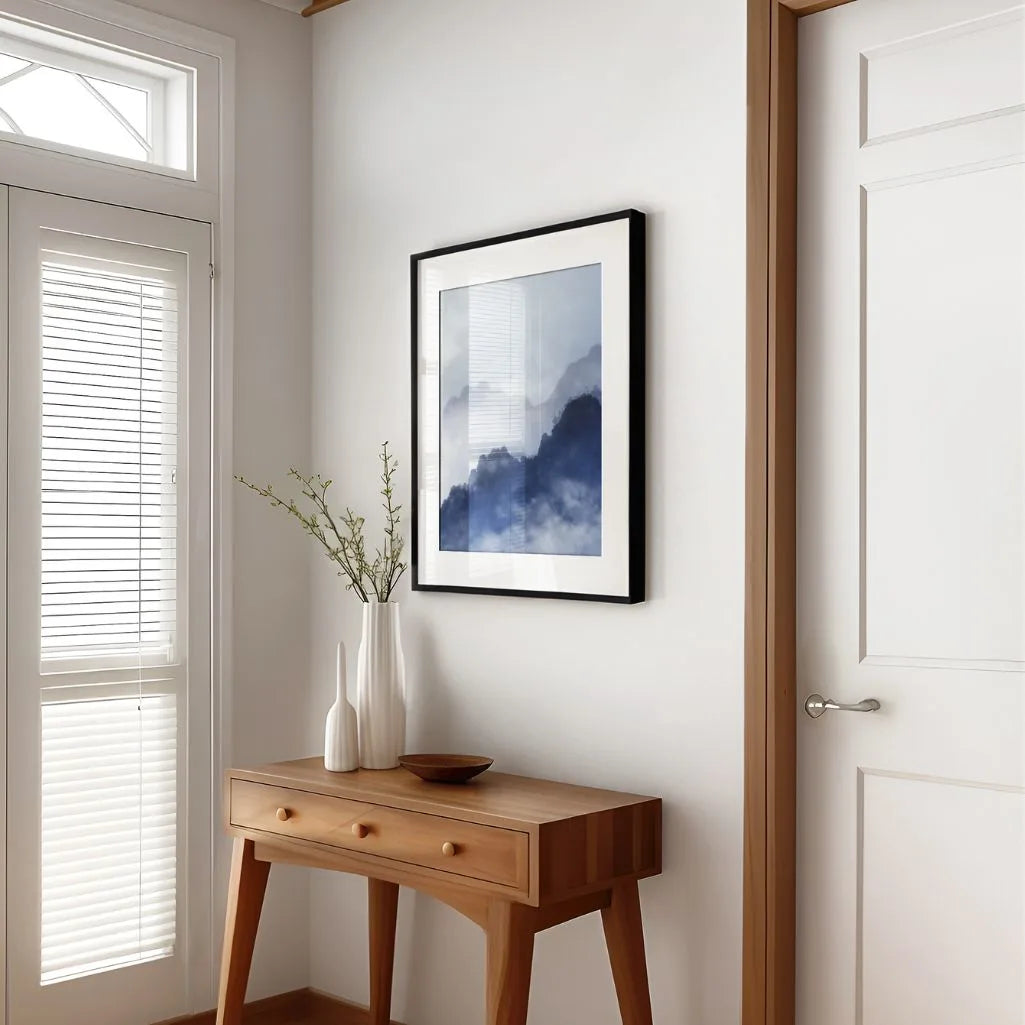 Blue Mountain Mists Poster