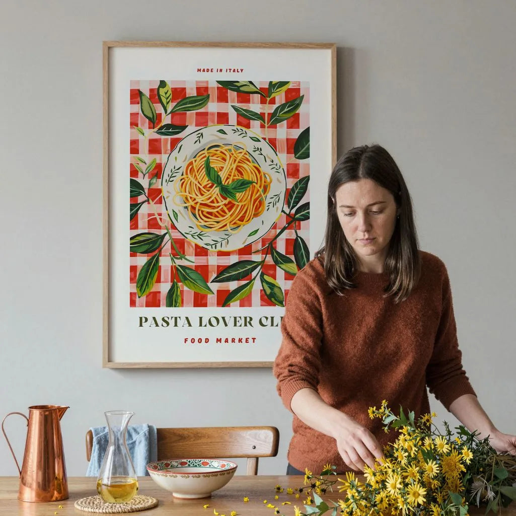Italian Pasta Poster
