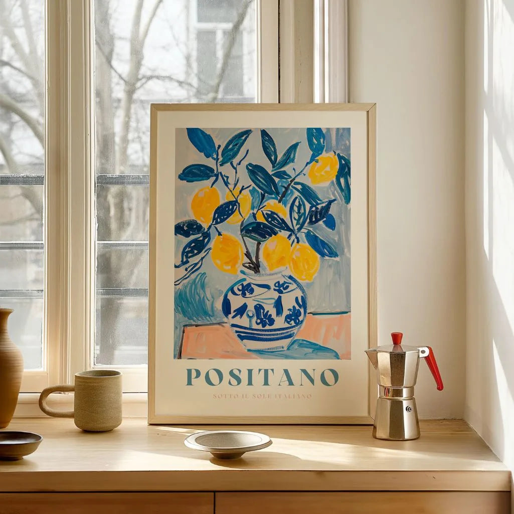 Positano Citrus Poster