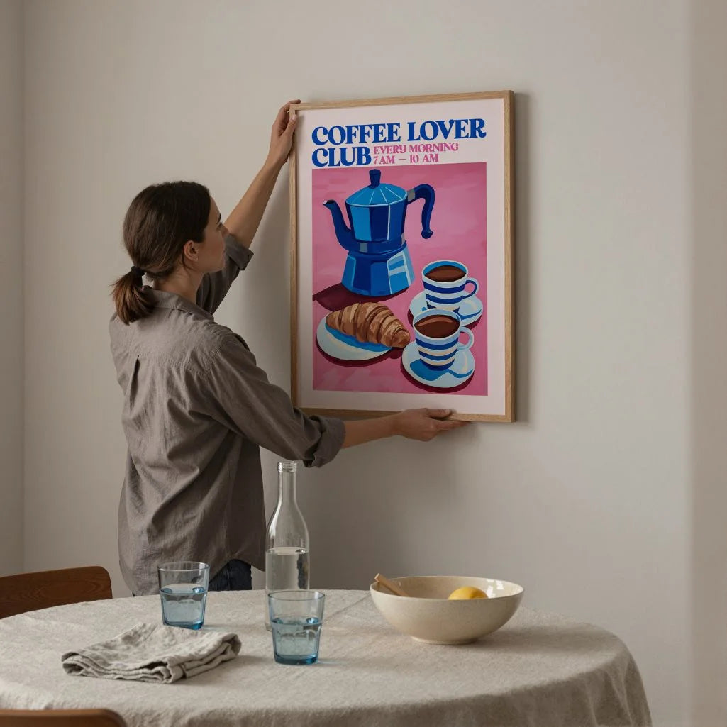 Coffee Lover Club Poster