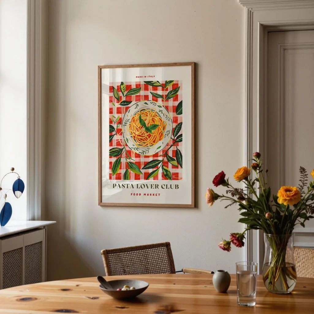Italian Pasta Poster