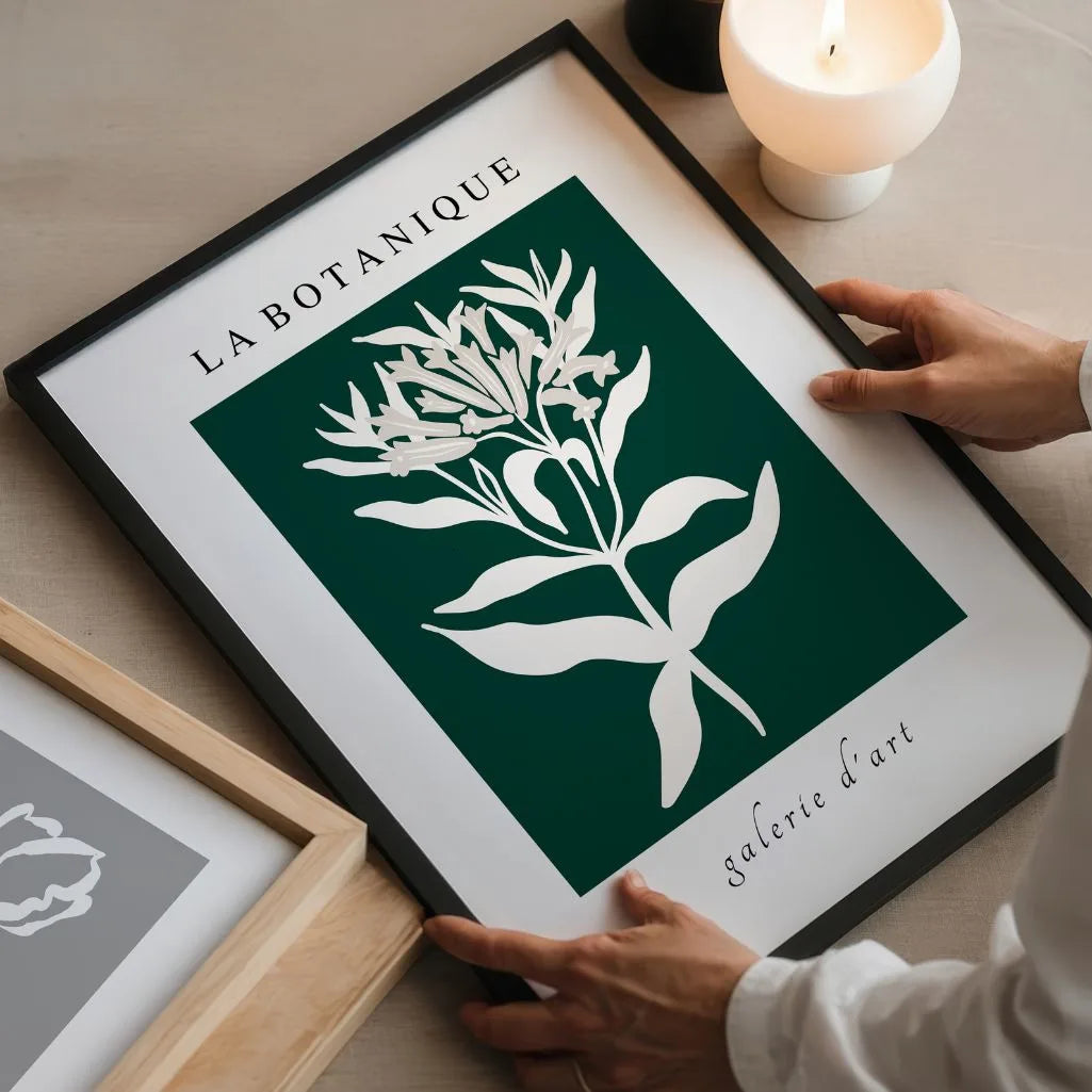 Botanical Vert Poster