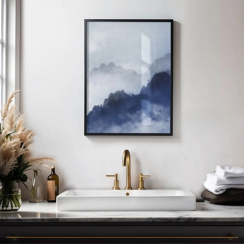 Blue Mountain Mists Poster
