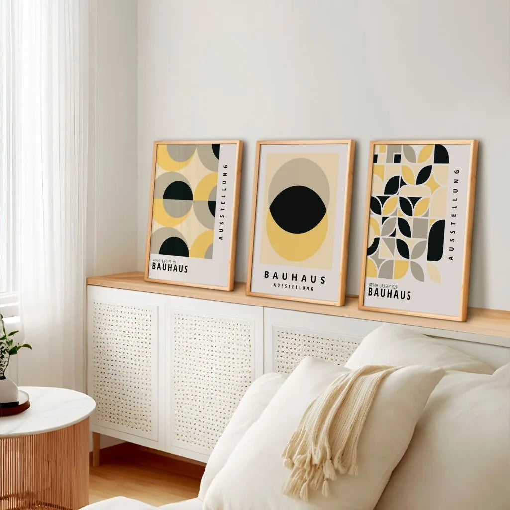 Weimar Form Dialogue Bauhaus Poster Set of 3
