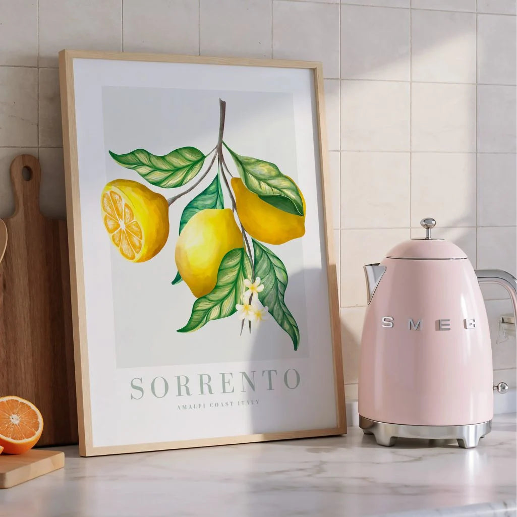 Sorrento Lemon Poster