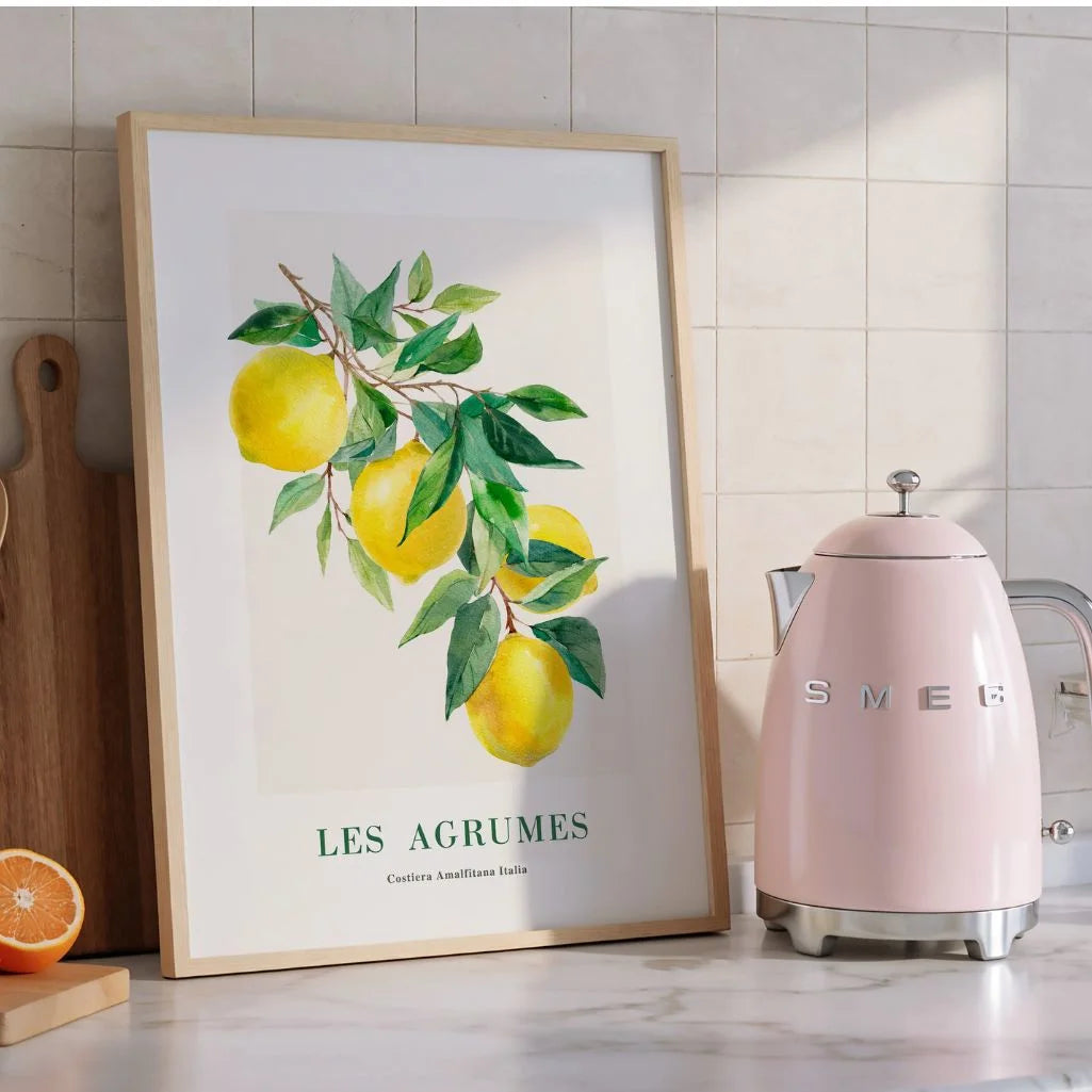 Les Agrumes Amalfi Lemon Poster