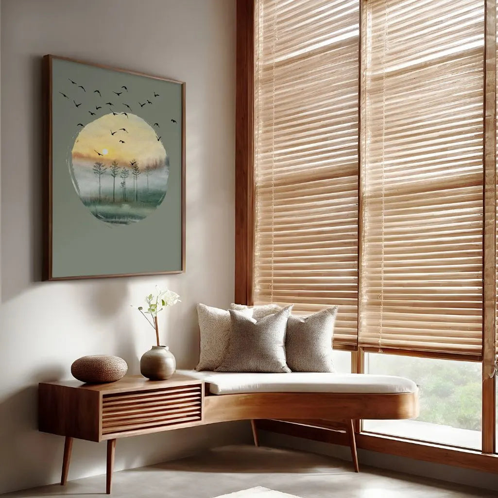 Forest Morning Poster