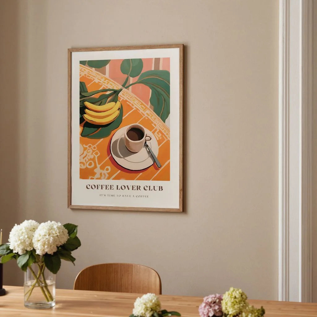 Coffee & Bananas Poster