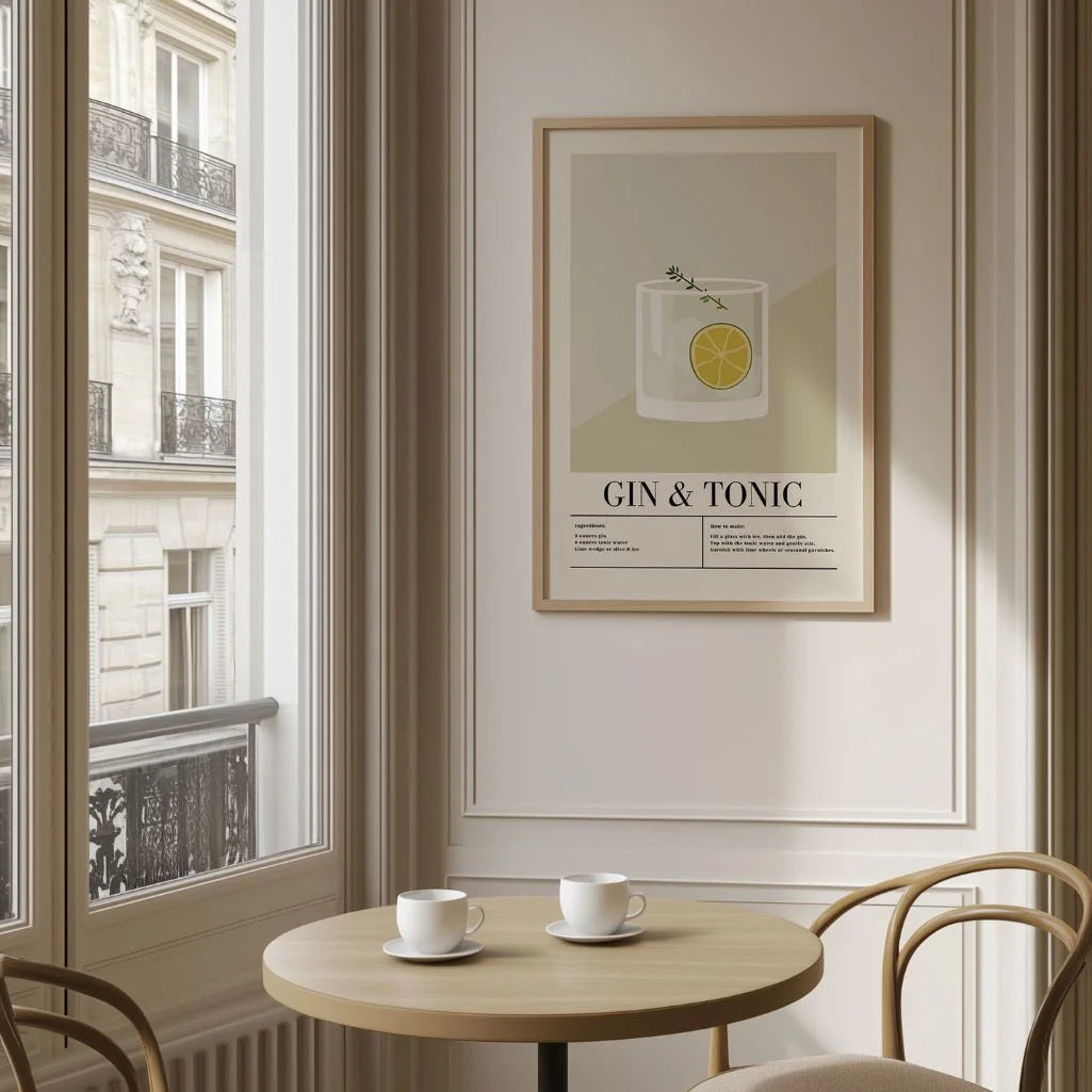 Gin & Tonic Poster
