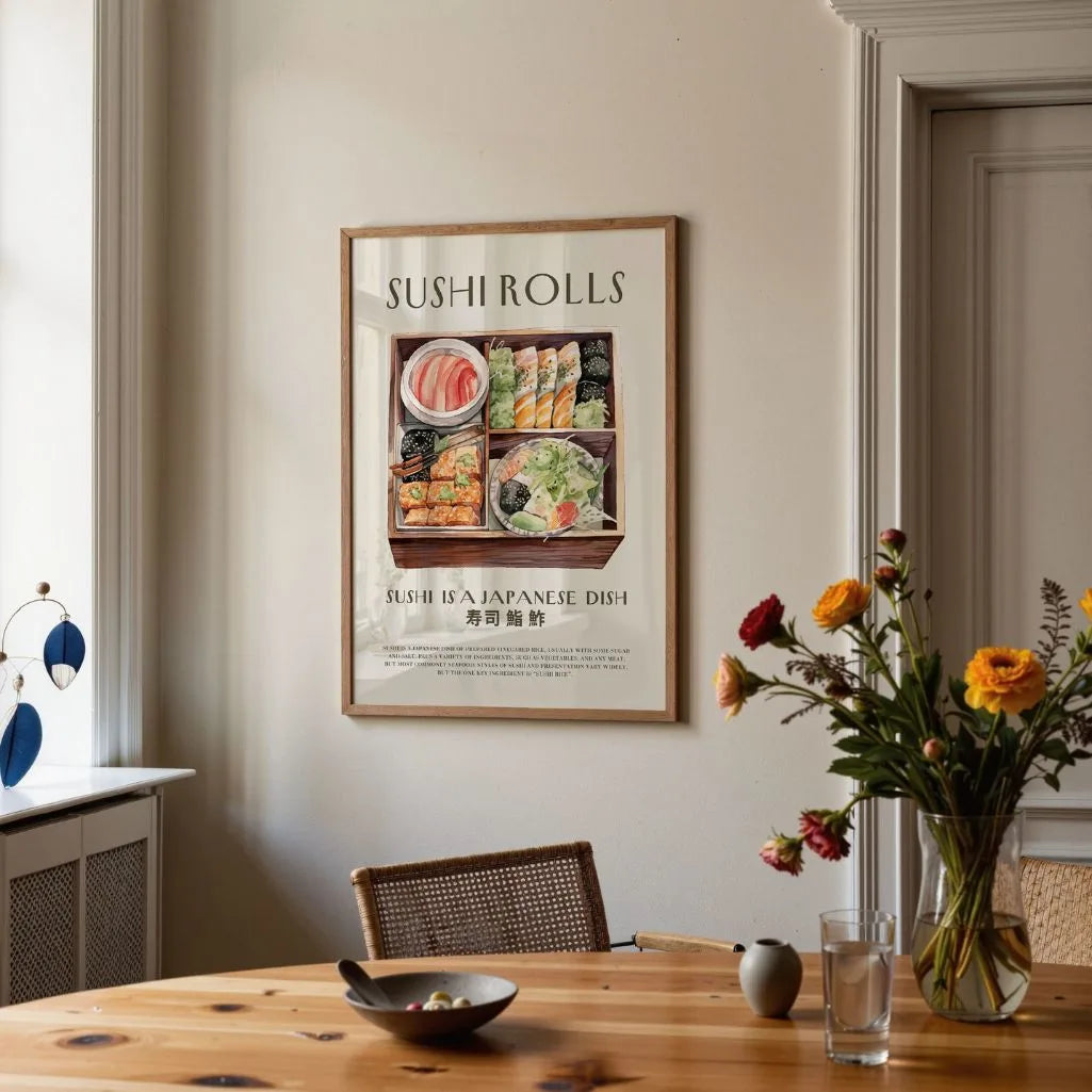 Bento Sushi Premium Poster
