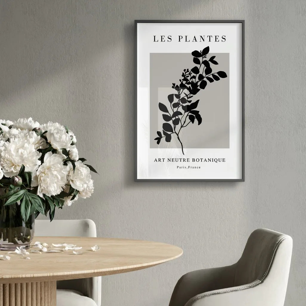 Noir Branch Botanical Poster