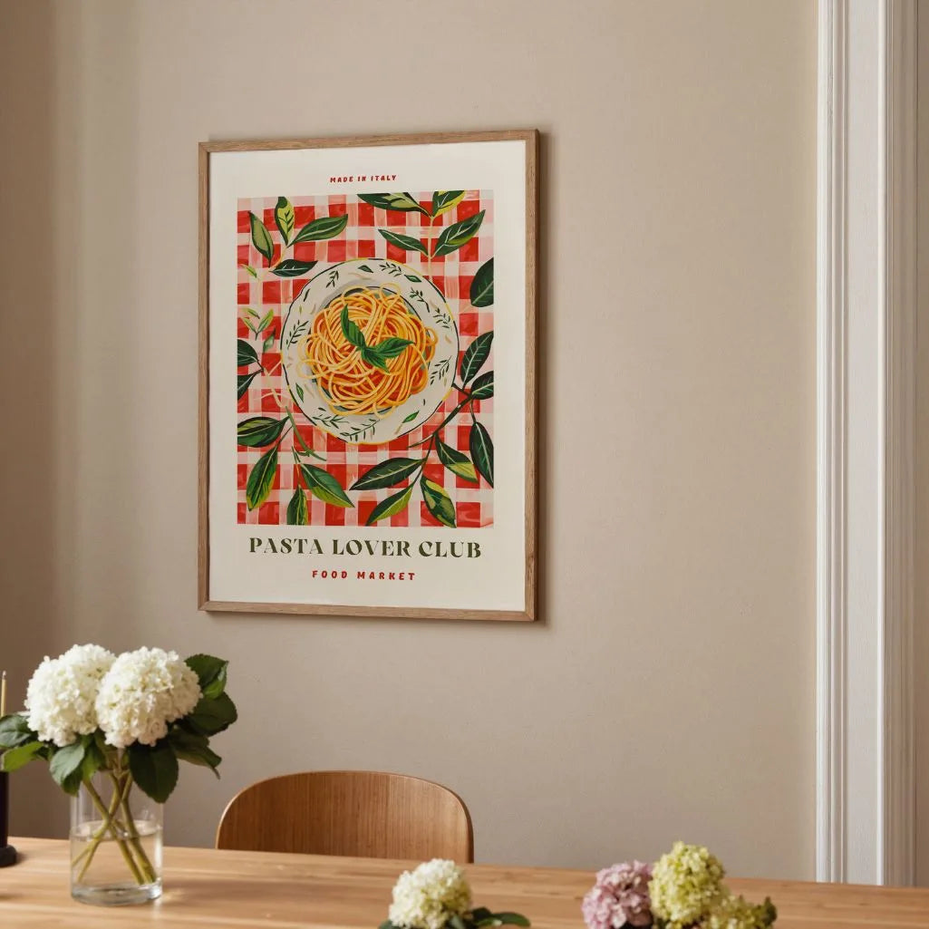 Italian Pasta Poster