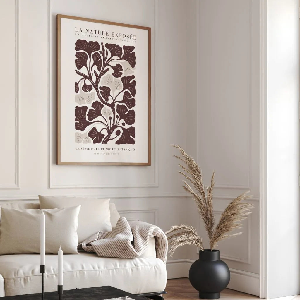 La Nature Exposée Ginkgo Poster