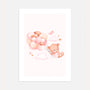 bear in the clouds poster kids wall art